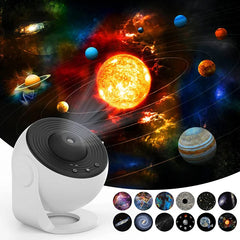 Night Light Galaxy Projector Starry Sky Projector 360 Rotate Planetarium Lamp For Kids Bedroom Valentines Day Gift Wedding Deco Shopping