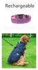 Image of LED Dog Collar Safety Adjustable Nylon Leopard Pet Collar Shopping