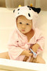 Image of Cartoon Cute Animal Modeling Baby Bath Towels Baby Bathrobes Cotton Children's Bathrobes Baby Hooded Shopping