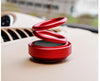 Image of Solar Auto Rotation Car Air Freshener Perfume Seat Shopping