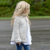 Image of Girls cardigan sweater coat Shopping