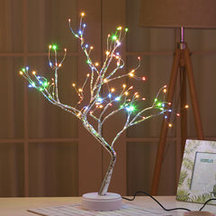 Tree Light Touch Switch Pearl Star Night Light Shopping