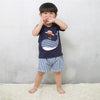 Image of Cartoon Clothing Baby Boy Summer Clothes T-shirt Baby Girl Casual Clothing Sets Shopping