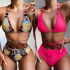 Printed halter bikini Shopping