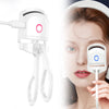 Image of Heated Eyelash Curler Electric Temperature Control Mini Eyelash Curler Electric Portable Charging Shopping