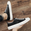 Image of Men's Sports Casual Cowhide Soft Bottom Skateboard Shoes Shopping