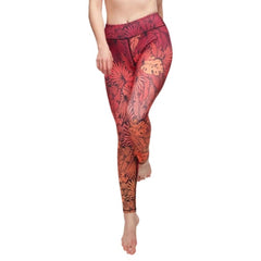 Floral Printed Set Yoga Pants Pilates Training Wear Shopping