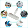 Image of Pet Hair Roller Remover Lint Brush 2-Way Dog Cat Comb Tool Convenient Cleaning Dog Cat Fur Brush Base Home Furniture Sofa Clothe Shopping