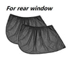 Image of Car Front&Rear Side Curtain Sun Visor Shade Mesh Cover Insulation Anti-mosquito Fabric Shield UV Protector Car Accessories Car Side Window Sunshades Window Screen Door Covers UV Protector Shopping