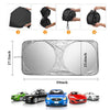 Image of Car Window Sunshade Sun Shade Visor Windshield Cover Auto Car SunShade Anti Snow Ice Windshield Sunshade Car Windshield Sunshade Shopping