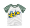 Image of Children's Wear Summer New Korean Children's Boys Cotton T-shirt Men's Treasure In Children's Short Sleeves Shopping