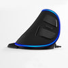 Image of Vertical Ergonomic Snail RGB Anti-Mouse Hand Wired Mouse Shopping