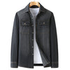 Image of Denim Long Sleeve Shirt Casual Coat Shopping