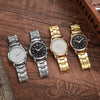 Image of Simple Steel Belt Quartz Watch Men Shopping