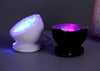 Image of Ocean Wave Projector LED Night Light Remote Control TF Cards Music Player Speaker Aurora Projection Shopping