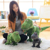 Image of New Dinosaur Plush Toys Cartoon Tyrannosaurus Cute Stuffed Toy Dolls For Kids Children Birthday Gift Shopping