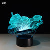 Image of Motorcycle led desk lamp Shopping