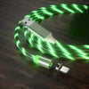 Image of Magnetic Charging Cable Streamer Fast Charging Cable Lighting Micro USB Cable LED Magnet Charger Type-C Cable Shopping