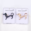 Image of Cute Dripping Oil Sausage Dog Animal Pin Simple Same Style Breastpin Ornament Shopping