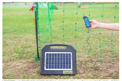 Portable Solar Energy Fence Controller For Easy Livestock Farms