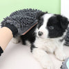 Image of Pet Bathing Brush 2-in-1 Grooming Glove Elegant Dog Grooming Tool For Brushing, Massaging, And Drying Pet Grooming Kit For Dog Cat 2-Sided Bathing Brush Cleaning Massage Glove Shopping