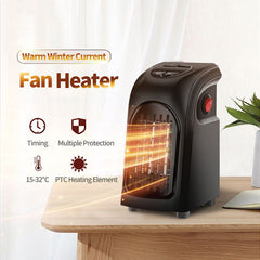 Winter Air Heater Fan Heater Electric Home Heaters Mini Room Air Wall Heater Ceramic Heating Warmer Fan For Home Office Camping Shopping