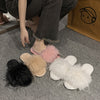 Image of Fairy Style Fluffy Slippers Women's Outer Wear Shopping