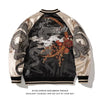 Image of Jacket Coat Cotton Coat Men's Embroidered Nine-tailed Fox National Style Cotton Shopping