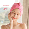 Image of Women's Hair Dryer Cap, Absorbent Dry Hair Towel Shopping