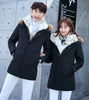 Image of new down jacket men's long section Korean youth lovers men's winter large size coat thickening Shopping