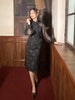 Image of Improved Black High-end Cheongsam New Chinese Dress Shopping