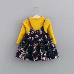 Baby Dress, Girl's Skirt, Autumn 1-2-3 Years Old Baby Clothes, Children's Clothing, A Piece Of E3087 Shopping