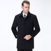 Image of Cashmere coat down liner thick woolen coat Shopping