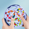 Image of Rotating Magic Bean Cube Magic Bean Cube Toys Portable Double-Sided Ball Rotating Bean 3D Puzzles Education Toy For Kids Double Flip Handheld Puzzle Rings Stress Fidget Spinners Toys Shopping