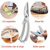 Image of Knives Kitchen Shears Stainless Steel Poultry Fish Chicken Bone Scissors Kitchen Gadgets Chef Japanese Knife Cooking Stainless Steel Poultry Chicken Bone Scissors Shopping