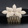 Image of Bridal Hair Comb Hair Popular Rhinestone Korean Headdress Wedding Accessories Shopping