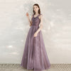 Image of Purple Host Star Sky Toast Dress Shoulder To Shoulder Shopping