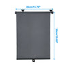 Image of 2X Retractable Roller Auto Sunshade Sun Shade Cover Car Side Window Visor Shield Shopping