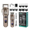 Image of High Power Oil Head Push White Hair Clipper LCD Display Shopping111