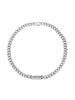 Image of Eight-cut Flat Wide Buckle Cuban Necklace Shopping