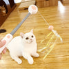 Image of Cat Teaser Stick, Retractable Cat Wand With Replacement Head, Cat Feather Toy, Cat Interactive Toy For Indoor Cats For Relief Boredom And Exercise Shopping