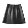 Image of Bag Hip High Waist Thin Sheep Skin Skirt Shopping