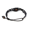 Image of Natural Crystal Dan-shaped Handmade DIY Woven Bracelet Ethnic Style Adjustable Bracelet Shopping