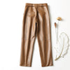 Image of High-waisted leather pants Shopping