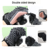 Image of Pet Bathing Brush 2-in-1 Grooming Glove Elegant Dog Grooming Tool For Brushing, Massaging, And Drying Pet Grooming Kit For Dog Cat 2-Sided Bathing Brush Cleaning Massage Glove Shopping