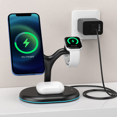 Multifunctional Three-in-one Magnetic Wireless Charger Shopping111