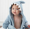 Image of Cartoon Cute Animal Modeling Baby Bath Towels Baby Bathrobes Cotton Children's Bathrobes Baby Hooded Shopping