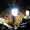 Image of new solar charging type multifunctional telescopic camping lantern lantern outdoor camping tent lamp Shopping