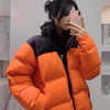 Image of Coat Down Cotton-padded Coat Stand-up Jacket Shopping