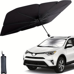 Foldable Car Windshield Sunshade Umbrella, Keep Vehicle Cool, Block UV Rays Protect Car Interior, Easy To Store And Use Heat Reduction, UV Protection, Easy Install - Universal Fit, Durable Material Shopping